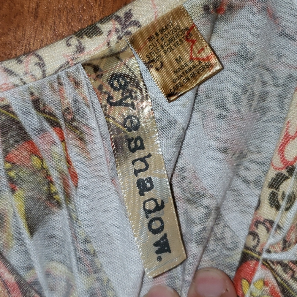 Y2K EYESHADOW PEPLUM TOP - Picture 4 of 6